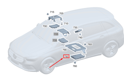 MERCEDES a Class Icentry Control Module A2479006512 2020 W177 for  