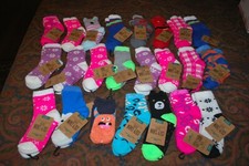  1---23 PAIRS COZY CABIN YOUTH SOCK NWT KIDS SIZE --UP TO SIZE 4