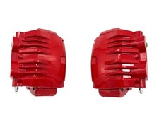 Lh Rh Red Front Brake Calipers W Pads For 1994-1998 Ford Mustang Svt Cobra
