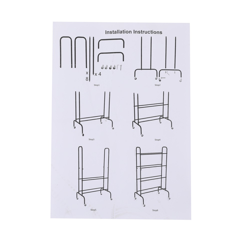 4 Tier 3D Printer Filament Storage Rack 3D Filament Spool Holder with ...