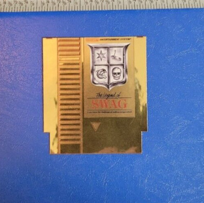 Swag Golf ~ Sticker ~ The Legend of SWAG ~ Video Game Style~ NES ~ FREE SHIPPING