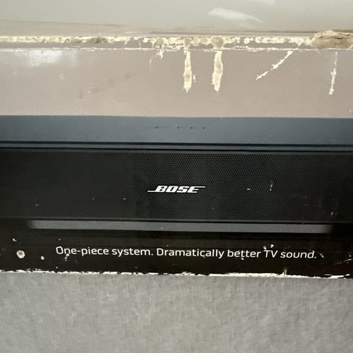 Bose Solo TV Sound System Model 410376 Black with Power Cord And Remote Tested - Picture 6 of 21