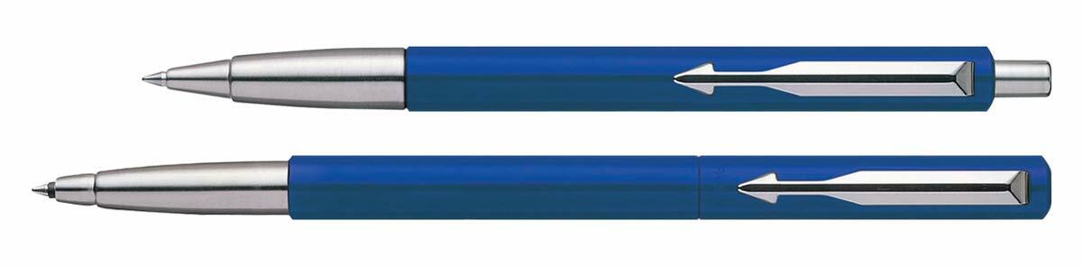 Parker Vector Standard Roller Ball Pen and Ball Pen - Blue Body | eBay