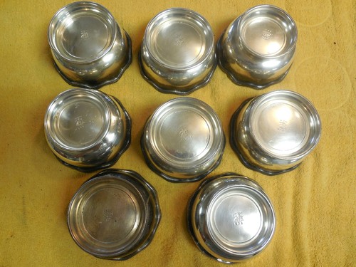 Rare Sheffield Paul Revere Silverplate Bowls 8 Each # 503 - Picture 4 of 6