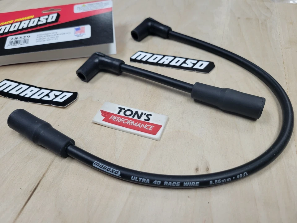 Cables de carrera Moroso 28329 Harley Davidson Softail FLST FXST 2000-2013 Ultra 40 Foto 2 de 3