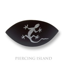 Edler GECKO Ring Holz Natur Handarbeit Schmuck Design AR109