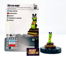DC Heroclix Mister Mind 006 w/ Card Masters of Time Set