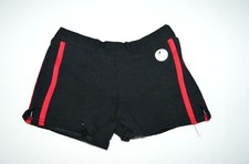 Pizzazz Red Black Cheer Athletic Shorts Elastic Waist Size Youth Large