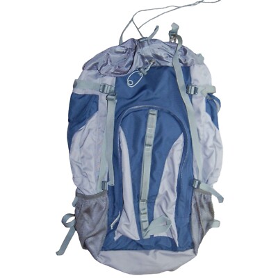 Kelty Moraine 3600 Hiking Internal Frame Backpack Gray Blue Excellent Condition