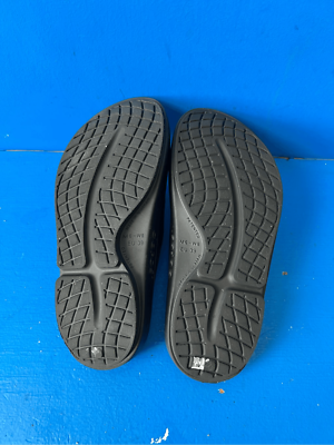 OOFOS OOAAH Unisex Black Slide Sandals (M6-W8) OOFOS OOAAH Unisex Black Slide Sandals (M6-W8) | eBay main image 4
