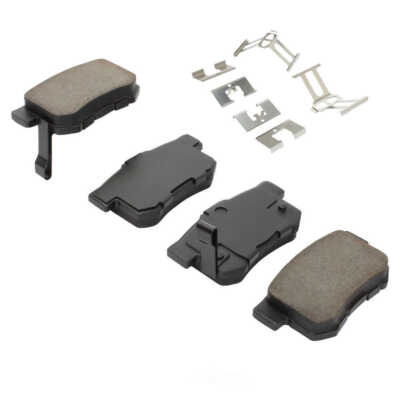 Disc Brake Pad Set-Premium Ceramic Brake Pads with Hardware fits 99-04 Acura RL