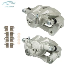 For 09-19 Toyota Corolla 08-14 Scion xD 1.8L 2× Front Brake Calipers w/ Bracket