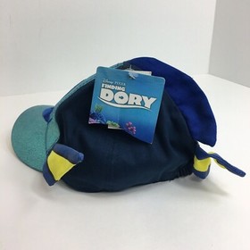 Disney Finding Dory Fish Baseball Hat Cap Blue Toddler Kids Children Shiny New