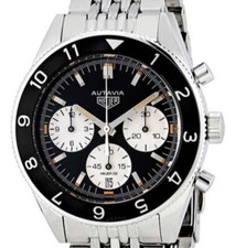 TAG Heuer Heritage Autavia Black dial Mens watch 42 CBE2110.BA0687 2