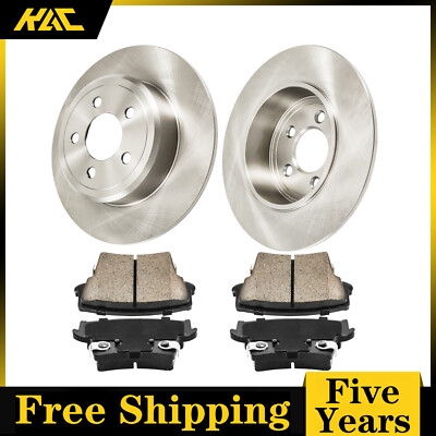 Rear Disc Rotors + Brakes Pads for Dodge Charger Magnum Challenger Chrysler 300