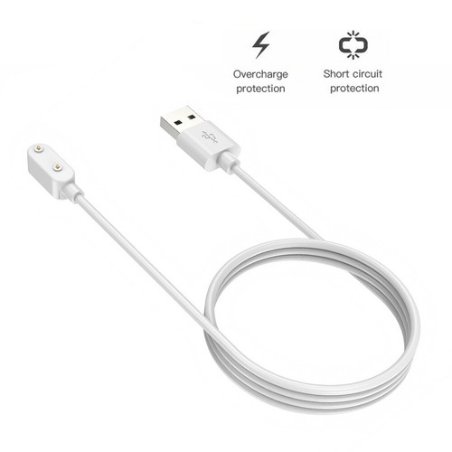 Charging Cable 100cm USB Wrist Watch Charging Cable for Band 8 (White) - Zdjęcie 5 z 10