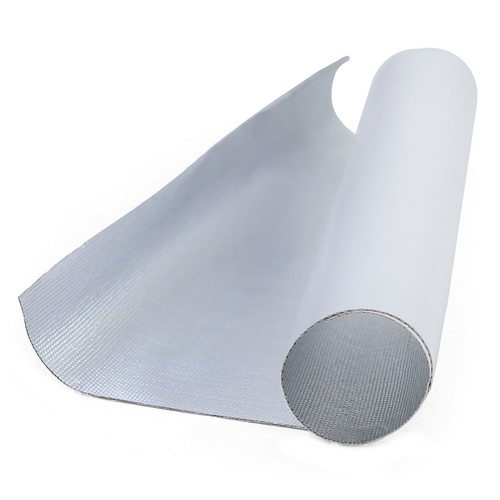 Auspuff Thermo Hitzeschutz Matte Alu Keramik selbstklebend 1,5mm 50x100cm 500°C - Afbeelding 4 van 7