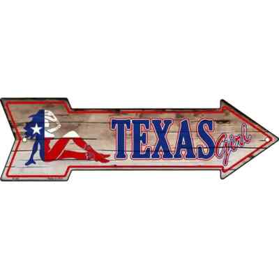 Texas Girl 2.25''x8'' Arrow Magnet Fridge Refrigerator Kitchen Home Door Wall