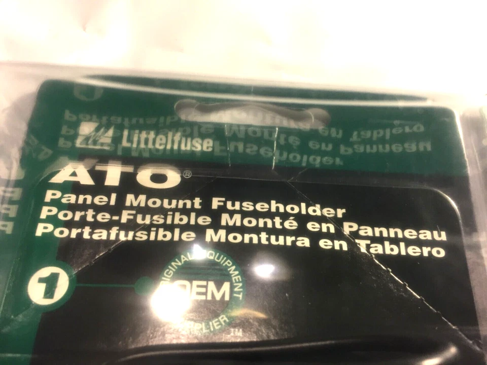 Littelfuse 0AFH0001XP ATO  Panel Mount Fuse holder  12 v Automotive (2 packages) - Image 2 of 4