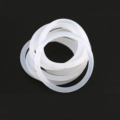 Silicone O-Ring Food Grade Seal Washer White Rubber O Ring OD 5 mm - 80 mm - Picture 8 of 12