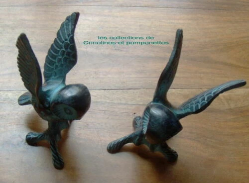 Images et statues de chouette de collection chouette en laiton