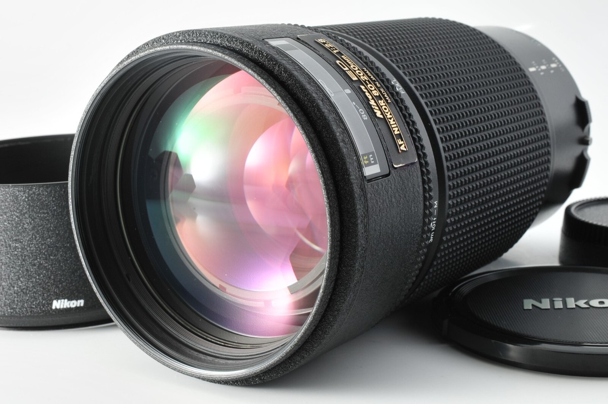 Nikon AF Nikkor 80-200mm f/2.8 D ED Telephoto Zoom Lens [MINT