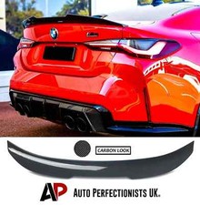 Ala Spoiler BMW Serie 4 M4 G22 G82 Fibra di Carbonio Posteriore High Kick PSM Ducktail!