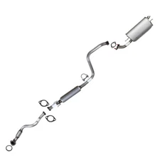 Stainless Steel Front Pipe Resonator Muffler Exhaust Kit fits: 09-11 Aveo5 1.6L