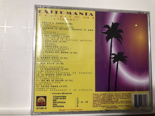 rare CD Salsa Mambo Rock Alfredito Linares Cuanto Te Amo Guayacan Aguita E Coco - Imagen 2 de 2