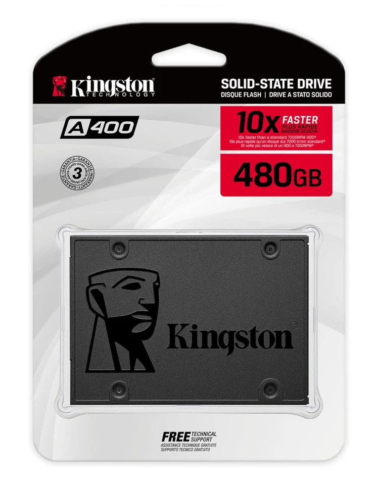 Kingston A400 SATA 3 2.5" Internal SSD SA400S37 - Image 3 of 4