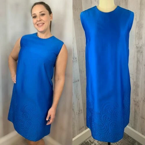 Vestidos Vintage PINK Satin 1960s para Mujer