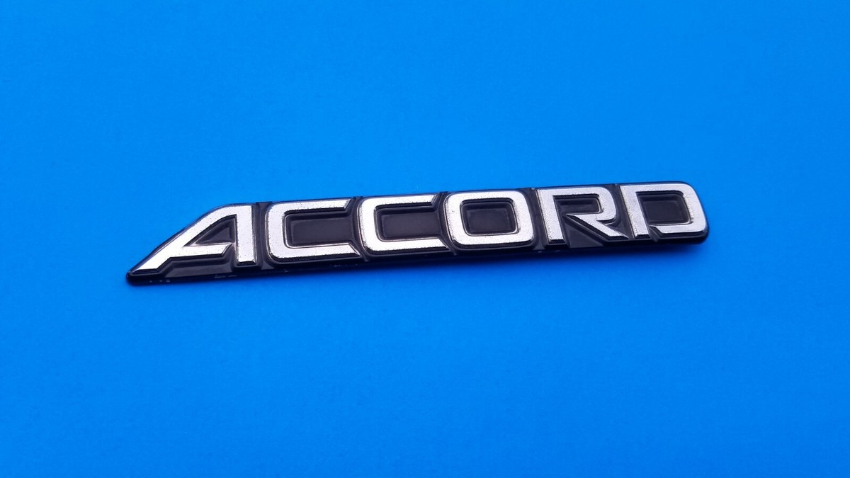 86 87 88 89 HONDA ACCORD REAR TRUNK GATE LID EMBLEM LOGO BADGE