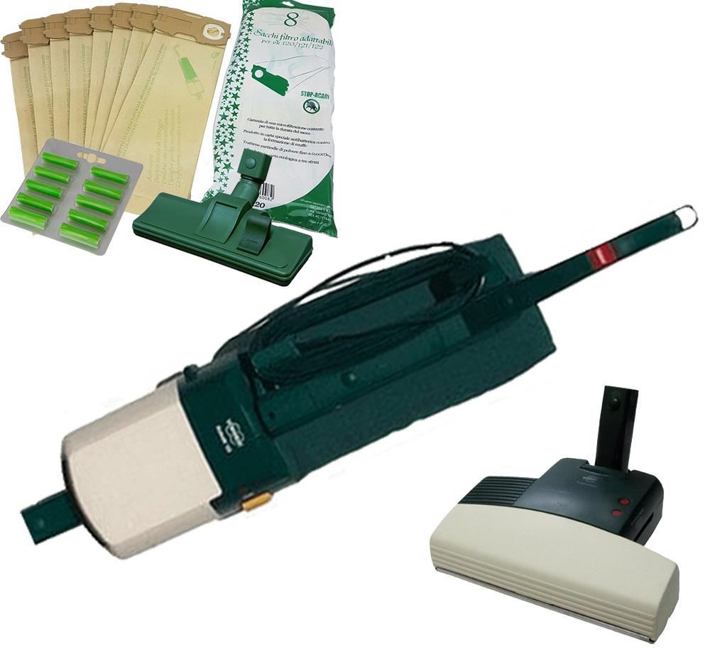 Aspirateur-traineau Vorwerk Folletto VK121 Reconditionné - Garantie 1 An, Puissance Originelle