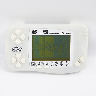 WonderSwan Console Tare White SW-001 + TAREPANDA GUNPEY Boxed