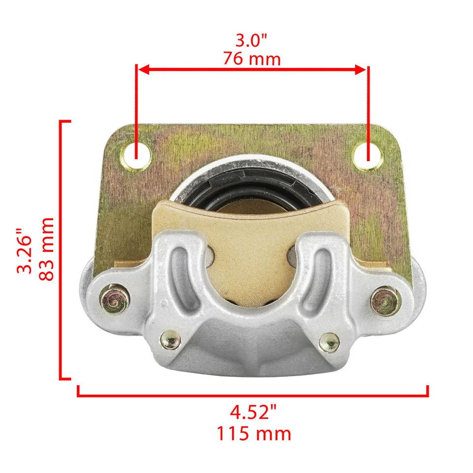 Передний задний тормозной суппорт для Polaris Xpedition 425 2002 / Magnum 500 2002 2003 - Изображение 4 из 4