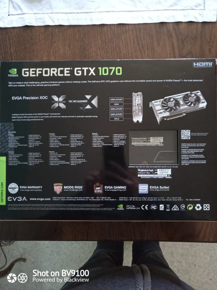 carte graphique evga gtx 1070 8go occasion - Photo 2/4