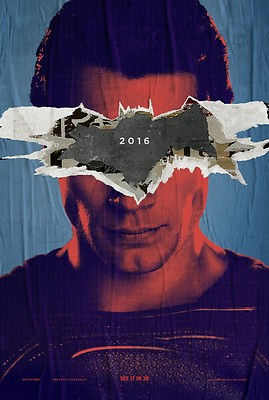Batman V Superman Dawn Of Justice STYLE B Original Filmplakat Doppelseitig