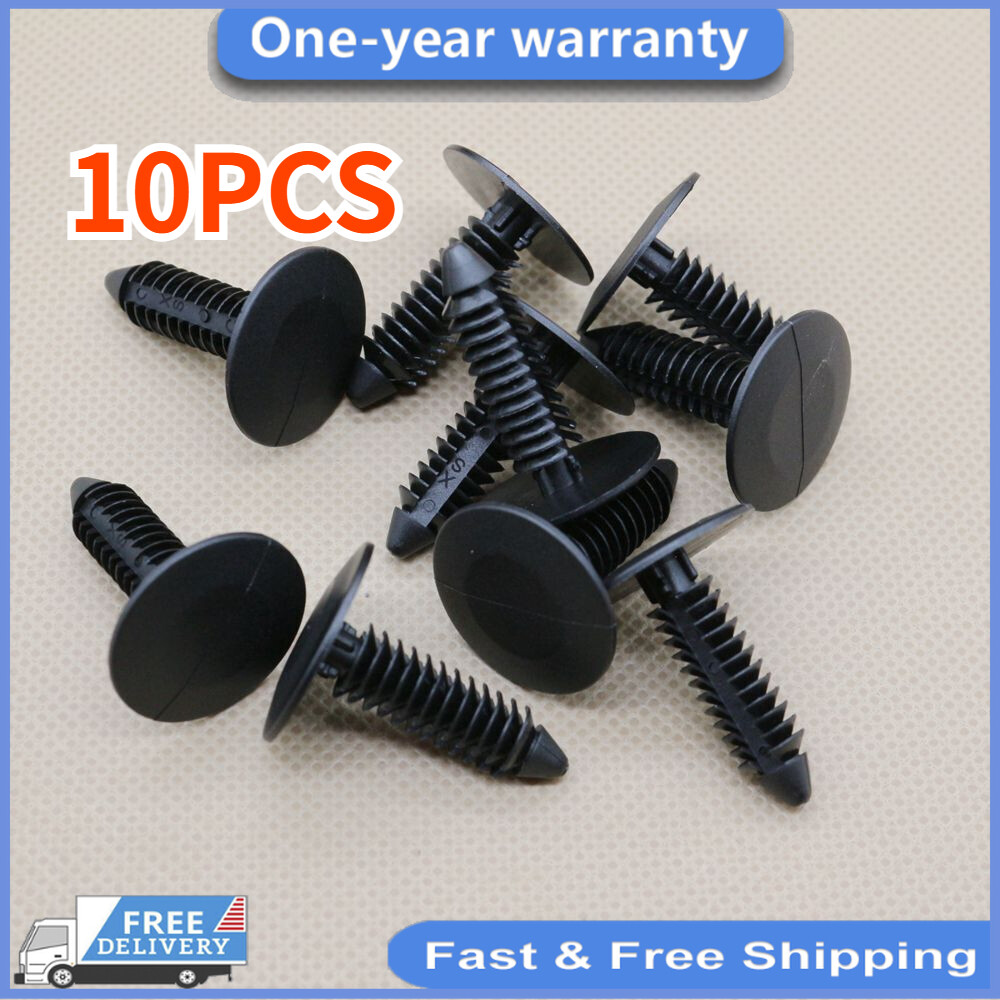 For GM 22547243 & Wheel Well Cover Clip & Chrysler 6501916 Splash Shield 10Pcs