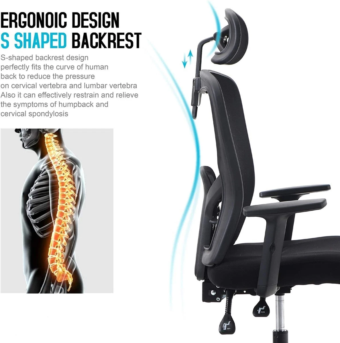 Cervical spondylosis chair hot sale