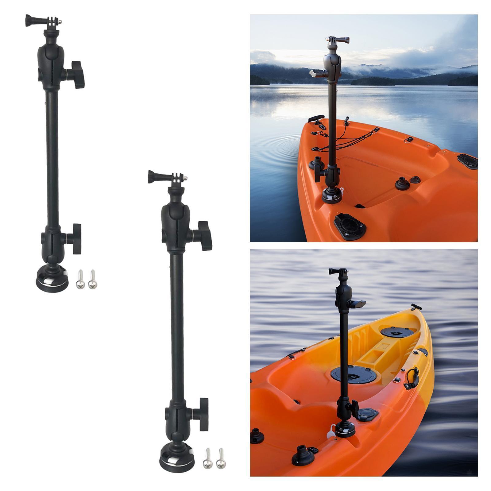 Kayak Action Camera Mount Adapter Sports Camera Bracket Rack Kayak Rail Track-image