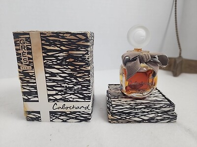 Gres Cabochard Parfum 30ml 1OZ Splash Vintage Perfume w/ Box DAMAGED BOX