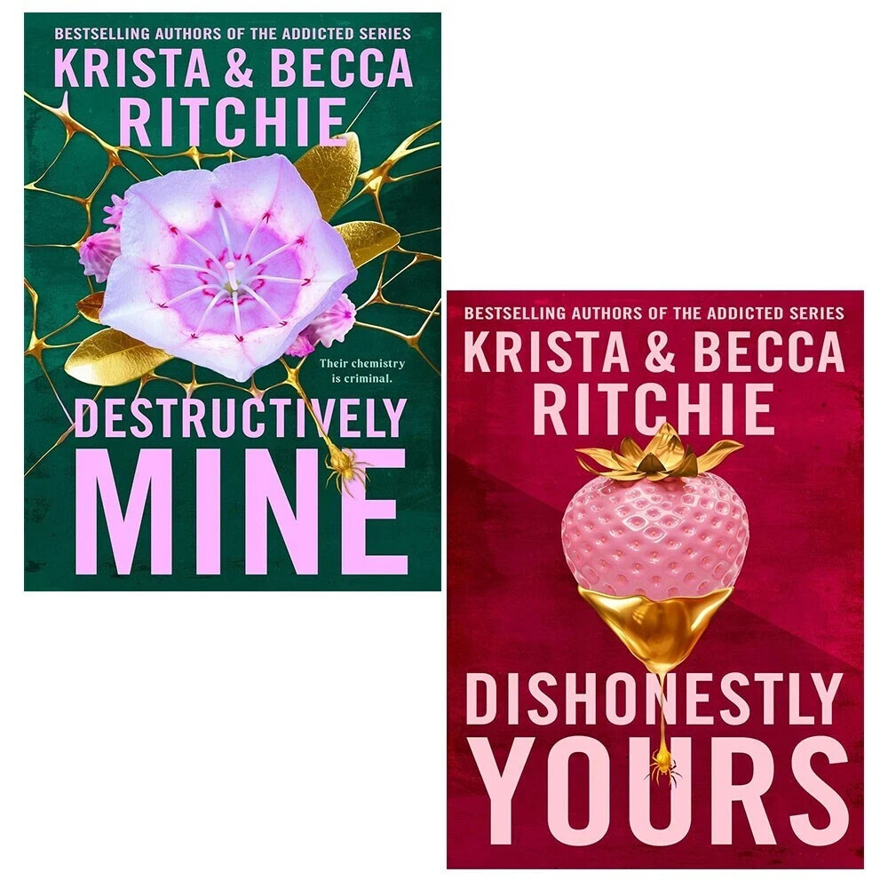 Webs We Weave Series 2 Books Set By Krista, Becca Ritchie Dishonestly Yours,Mine