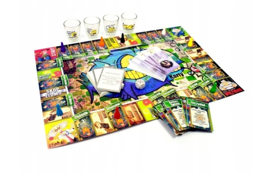ŻULOBIZNES EUROBIZNES IMPREZOWA GRA PLANSZOWA POLSKA MONOPOLY 18+ ZULOBIZNES - Image 3 of 4