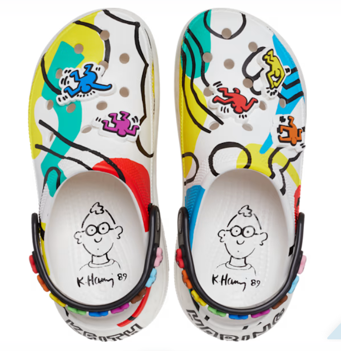 ◆CROCS◆ Public Haring Mega Crush Clog BK 24SUCL209822 Crocs Keith Haring Mega Crush Clogs | PacSun