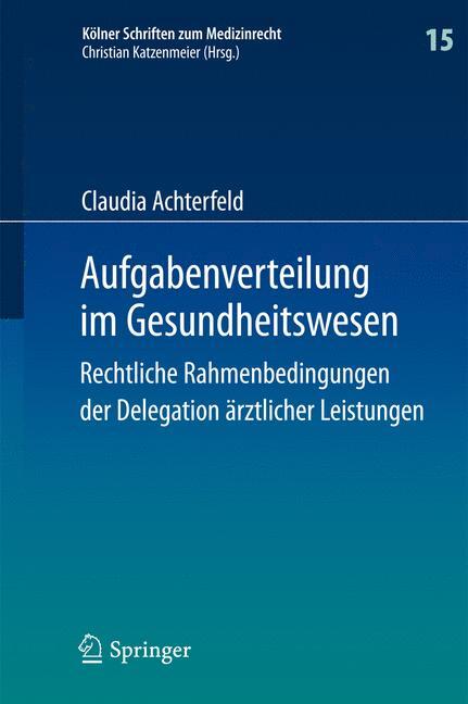 Thumbnail - Aufgabenverteilung Gesundheitswesen Claudia Achterfeld