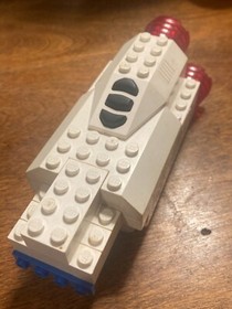 LEGO Space shuttle Mission control ship astronaut light up #6456 Kids toys block