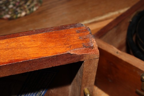VINTAGE MARITIME POLARIS M.C. CO. FLOATING COMPASS IN WOODEN BOX - 第 15/20 張圖片
