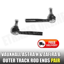 Vauxhall ASTRA H MK5 ZAFIRA B Outer Track Rod Ends Steering L & R Pair End New