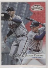 2017 Topps Gold Label Class 1 Red 41/75 Freddie Freeman #37 fm0
