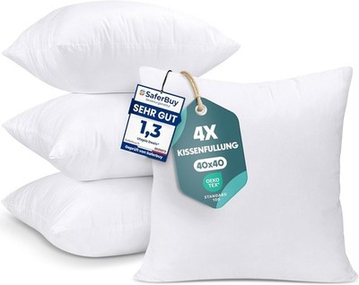 Utopia Bedding Set of 4 Cushion Fillers, Filler Pillows
